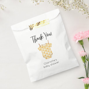Personalised Bee Baby Shower Favour Bag