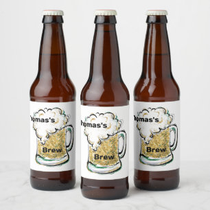 Personalised Beer Bottle Label