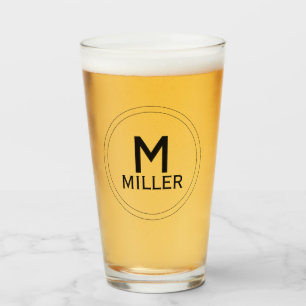 Personalised Beer Mug, Custom Beer Mug, Glass