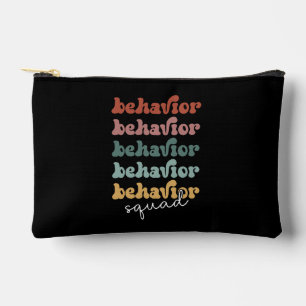 Personalised Behaviour Squad Behavioural Therapist Accessory Pouch