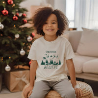 Personalised Believe Santa Sleigh Christmas match