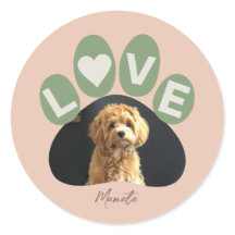 Personalised Beloved Fur Baby Paw