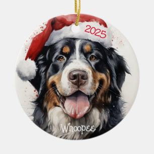 Personalised Bernese Mountain Dog Ornament