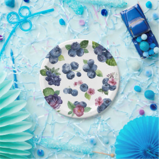 Personalised Berry Sweet Paper Plates