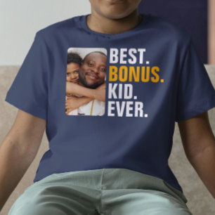 Personalised Best Bonus Kid Ever Stepchild T-Shirt
