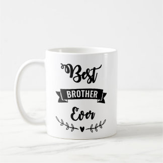 Personalised Best Brother Custom Name Sibling Gift Coffee Mug