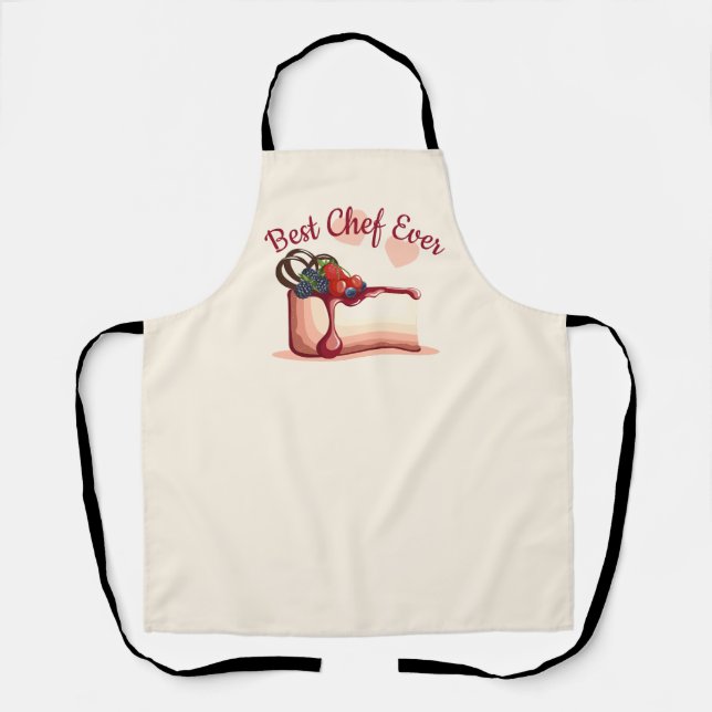 Personalised "Best Chef Ever" All-Over Print Apron (Front)
