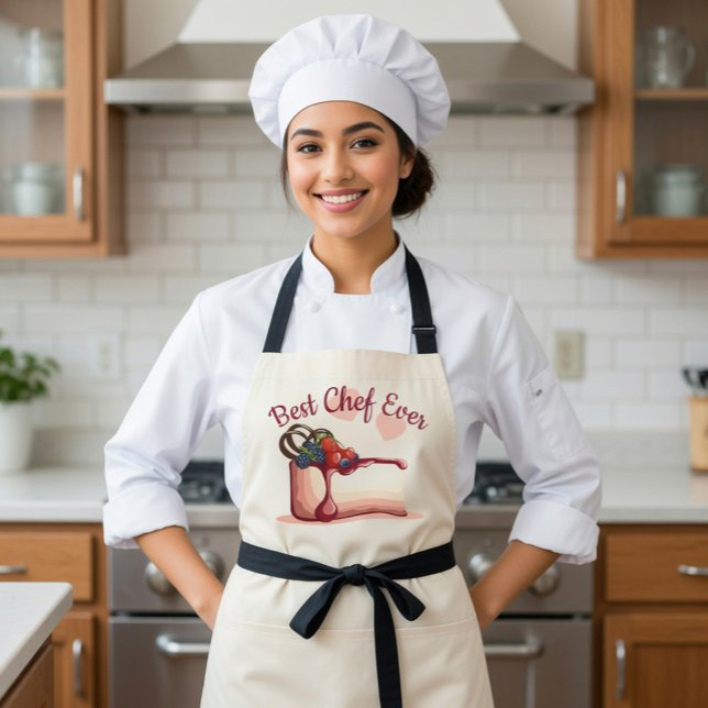 Personalised "Best Chef Ever" All-Over Print Apron (Creator Uploaded)