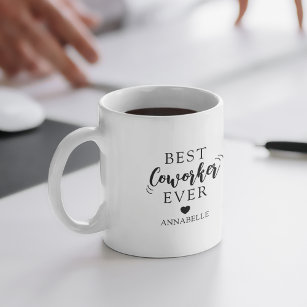 Personalised Best Coworker Ever Coffee Mug