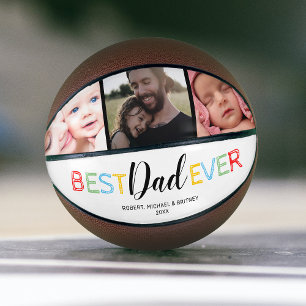 Personalised “Best Dad Ever” Basketball Gift