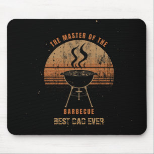 Personalised Best Dad Ever BBQ Mouse Pad