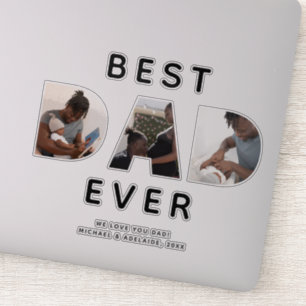 Personalised Best Dad Ever Birthday Photo Laptop