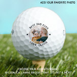 Personalised Best Dad Ever Custom Photo Callaway Golf Balls<br><div class="desc">Best Dad Ever ... Two of your favourite things , golf and your kids ! Now you can take them with you as you play 18 holes . Customise these golf balls with your child's favourite photo and name . Whether it's a father birthday, fathers day or Christmas, these dad...</div>