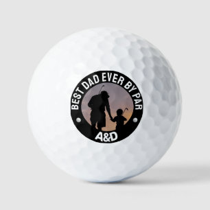 personalised best Dad ever Custom Photo Golf Balls