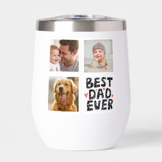 Personalised Best Dad Ever Photo Ace Card