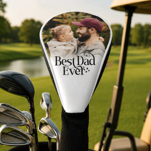 Personalised Best Dad Keepsake Golf Head Cover