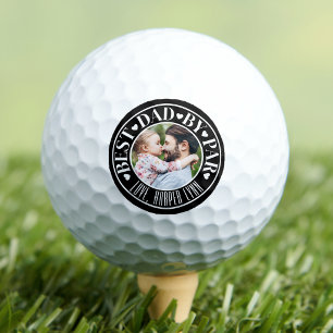 Personalised Best Dad Photo Golf Balls