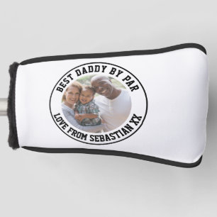 Personalised Best Daddy By Par Fathers Day Golf Head Cover