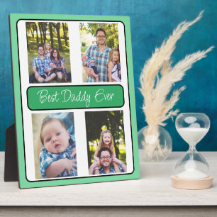 Personalised Best Daddy Ever Photo Plaque