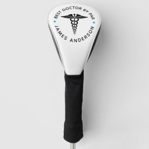 Personalised "Best Doctor by Par" Golf Head Cover