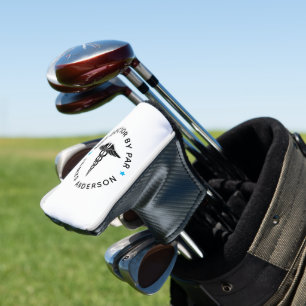 Personalised "Best Doctor by Par" Putter Cover