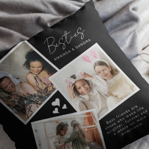 Personalised Best Friend 3 Photo Cushion