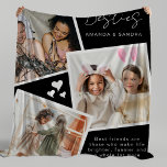 Personalised Best Friend 3 Photo Fleece Blanket<br><div class="desc">Step into the world of personalised gifting with our Modern Bestie Blanket. Custom-designed with your most cherished memories, year-round gifting has never been this easy or heartwarming. Now, every occasion is an opportunity to celebrate the bond you share with your best friend. Tailor it to your taste and let them...</div>