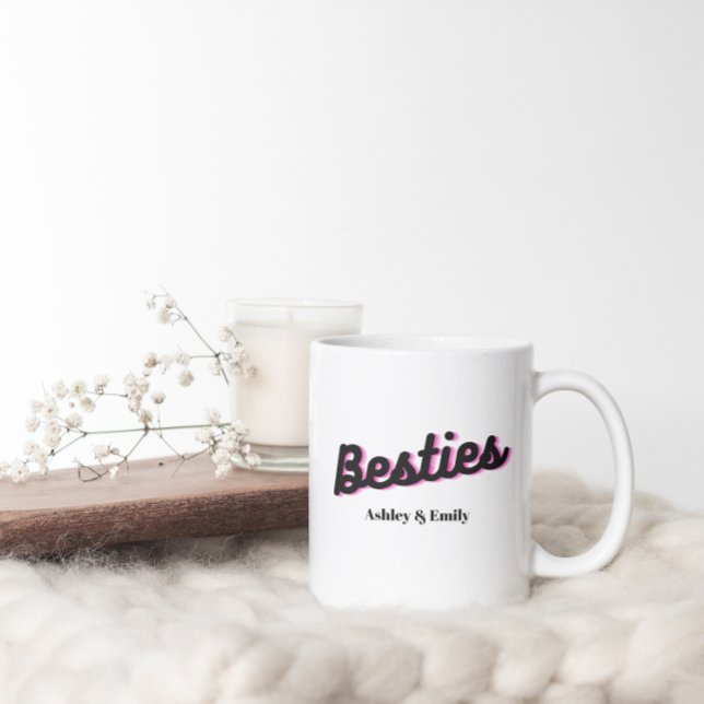 Personalised Best Friend Bestie Coffee Mug (Creator Uploaded)
