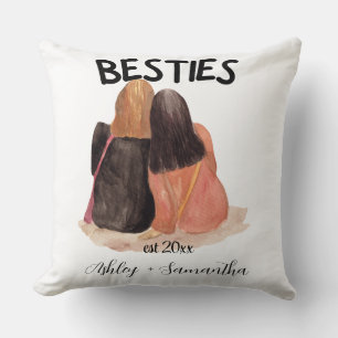 Personalised best friend est friendship  cushion