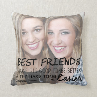 Personalised Best Friend Photo Pillow