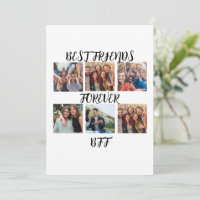 Personalised "Best Friends Forever" Photo Template