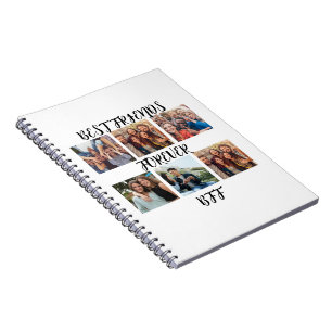 Personalised "Best Friends Forever" Photo Template Notebook