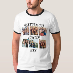 Personalised "Best Friends Forever" Photo Template T-Shirt