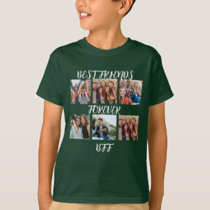 Personalised "Best Friends Forever" Photo Template T-Shirt