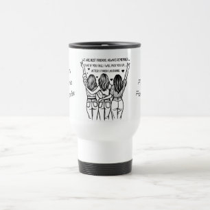 Personalised Best Friends Forever Travel Mug