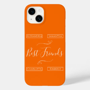 Personalised Best Friends Modern Case-Mate iPhone 14 Case
