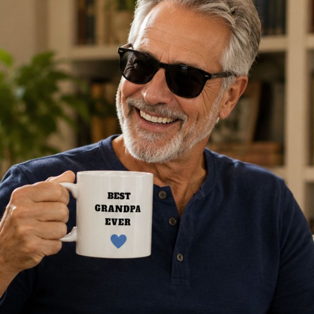 Personalised Best Grandpa Ever Coffee Mug Gift (Creator Uploaded)