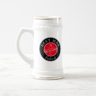 Personalised Best Man  Beer Stein