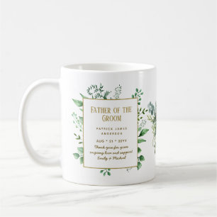 Personalised Best Man Father of Groom Groomsman Coffee Mug