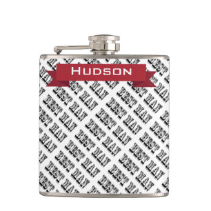 Personalised Best Man Flask