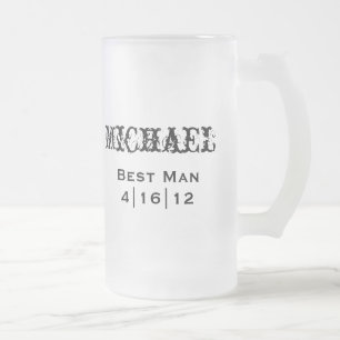 Personalised Best Man Mug