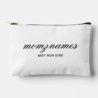 Personalised Best Mum Ever Calligraphy Name