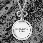 Personalised Best Mum Ever Calligraphy Name Watch<br><div class="desc">Celebrate the special moms in your life with our Personalised Best Mum Ever Calligraphy Name design, perfect for Mother's Day, birthdays, or any occasion to show your love. This elegant and customisable gift is ideal for all moms—whether they’re the world's best mum ever, dog mum, cat mum, or bonus mum!...</div>