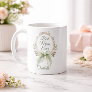 Personalised Best Mum Ever Mug with Name