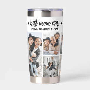 Personalised Best Mum Photo Mother Insulated Tumbler