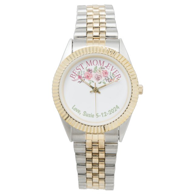 Personalised Best Mum Watch (Front)