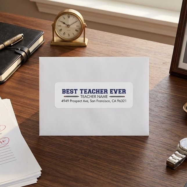 Personalised Best Teacher Ever (Creator Uploaded)