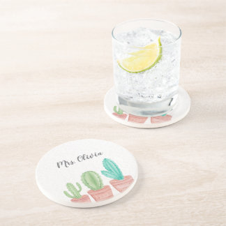 Personalised Best Teacher Gift Coaster
