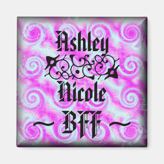 Personalised BFF Magnet