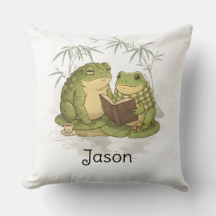 Personalised BG 4 Mossy the Toad Cushion